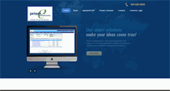 Desktop Screenshot of prismesolutions.com